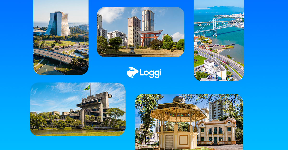 Loggi Fácil: Agora disponível em Porto Alegre, Florianópolis, Sorocaba, São José dos Campos e Uberlândia.